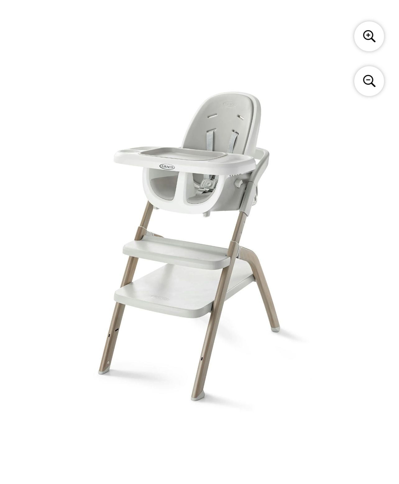 Brand New Graco EveryStep 6 in 1 High Chair, Portable Slim High Chair with 6 Growing Stages from Infant to Toddler Seating, Convenient for D