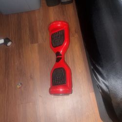 red used hoverboard