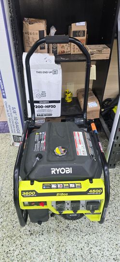 Ryobi 3600W / 4500W Portable Gas Generator