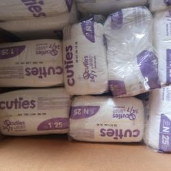 New Born And Size 1 Diapers