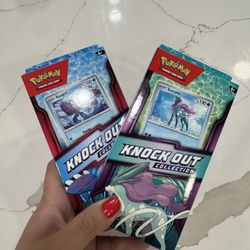 Pokémon TCG Knock Out Collection – Lot 2 Kyogre & Suicune)