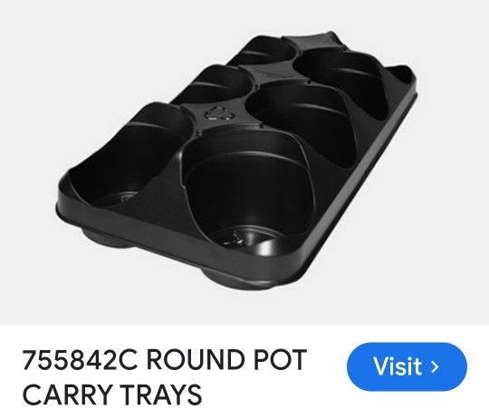 $10 for TEN plant pot nursery gardening transport organization seedling succulent trays
