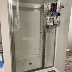 48x36 Shower Enclosure  with Glass Door “Used”