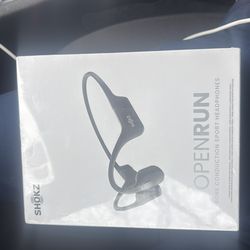Shokz open run headphones
