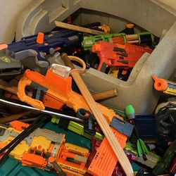 Nerf Guns And Other Toys 