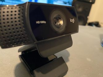 Logitech 1080p Pro Stream Webcam for HD Video Streaming and Recording at 1080p 30FPS