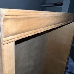 Matching Solid Wood Shelves / Bookcases