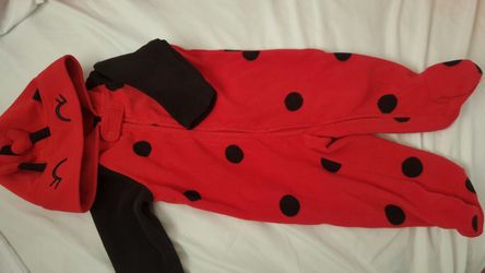 lady bug Hallaween costume 3to6 months
