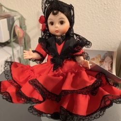 Madame Alexander doll friends from foreign land doll collection Spain