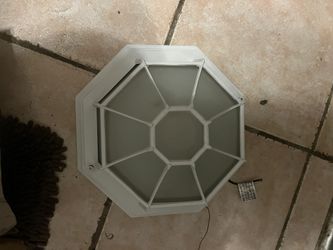 New Hampton Bay light , White 11.5” Width, 5’ (12.7 Cm) High
