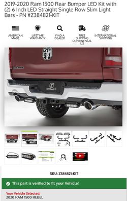 RAM LED LIGHTS & BRACKETS