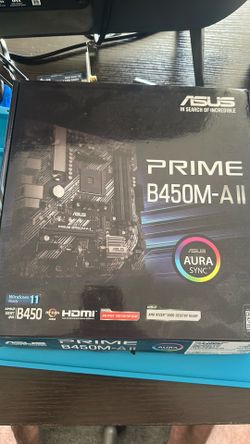 ASUS Prime B450M-A II Motherboard Not Working