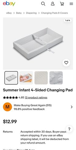 $0 FREE Summer Infant Changing Pad with Covers