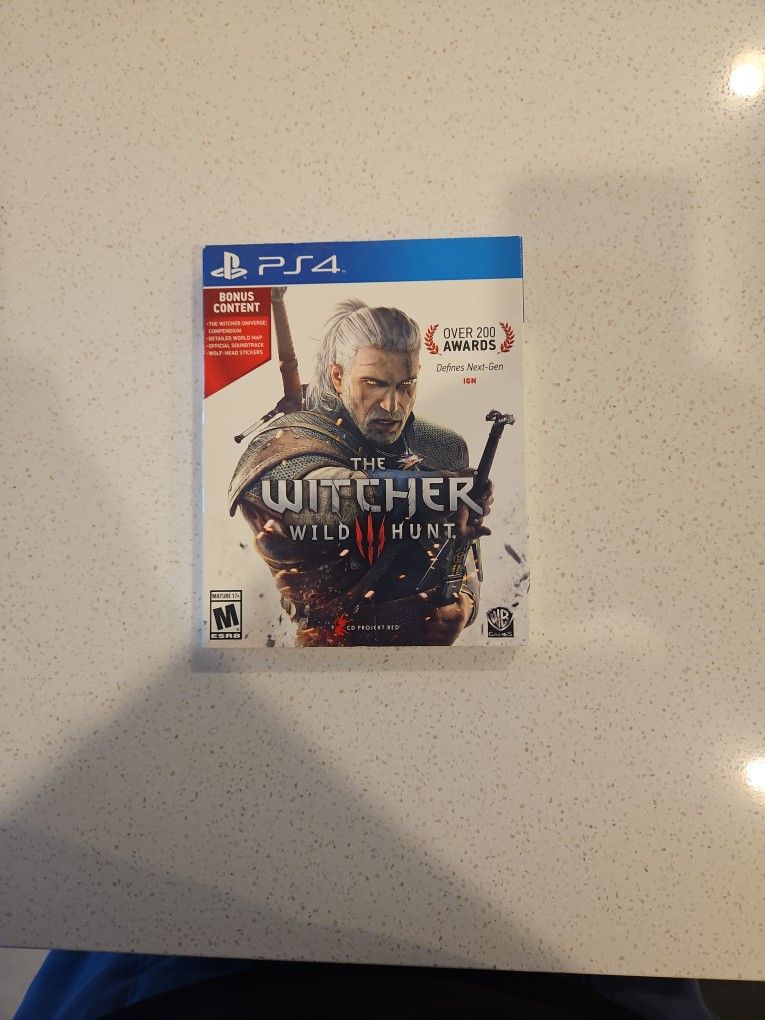 Witcher 3 Ps4