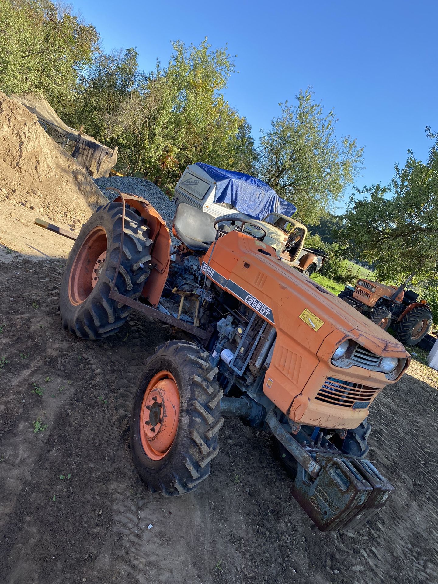 kubota l295dt tractor