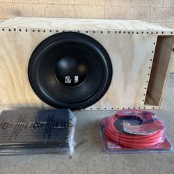 Mrmusicman Single 15 Bass Package - $500