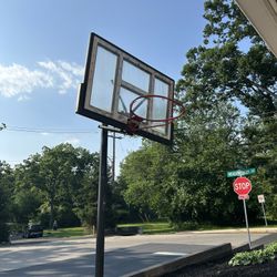 Free Basketball Hoop And Ping Pong Table