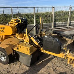 2007 Carlton 7500 Stump Grinder 74HP Deutz Diesel