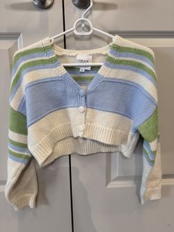 XS Crop Sweater Cream