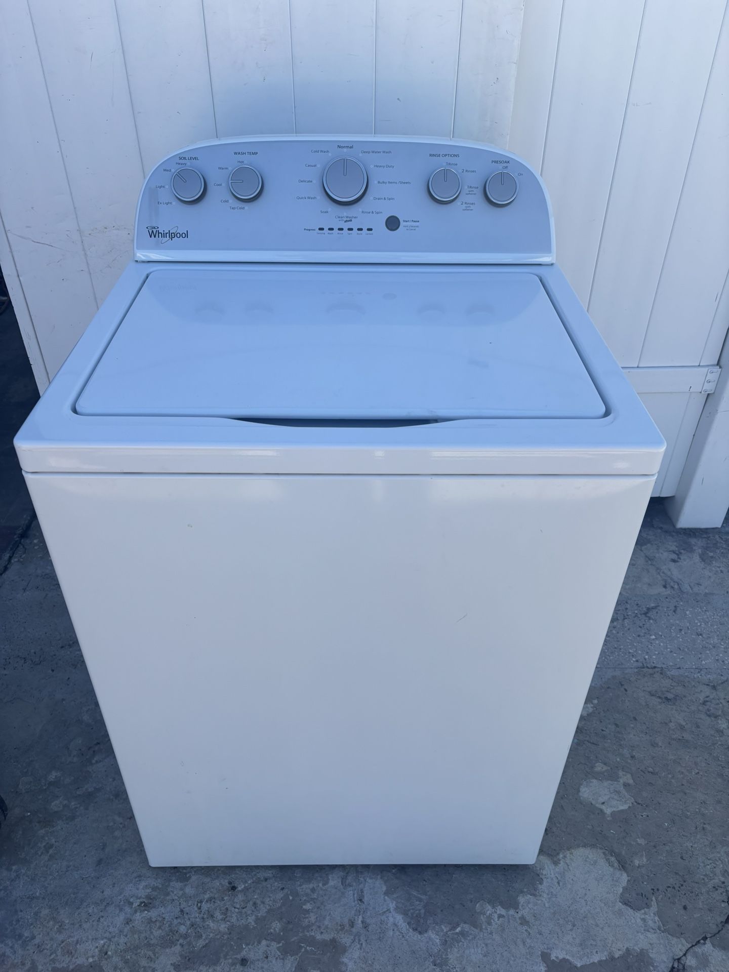 Washer Top Load Whirlpool