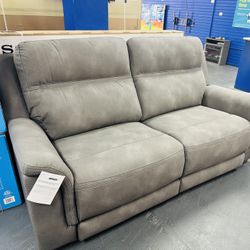 Next-Gen DuraPella Performance Fabric Dual Power Reclining Sofa