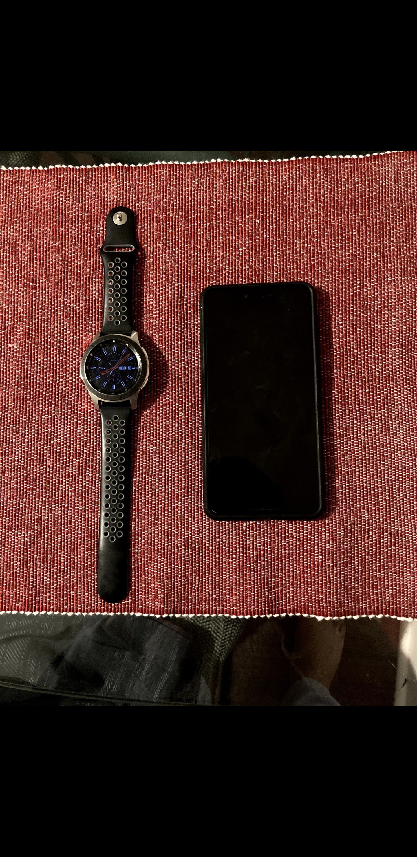 Google pixel 3 XL and Samsung Galaxy watch Bundle