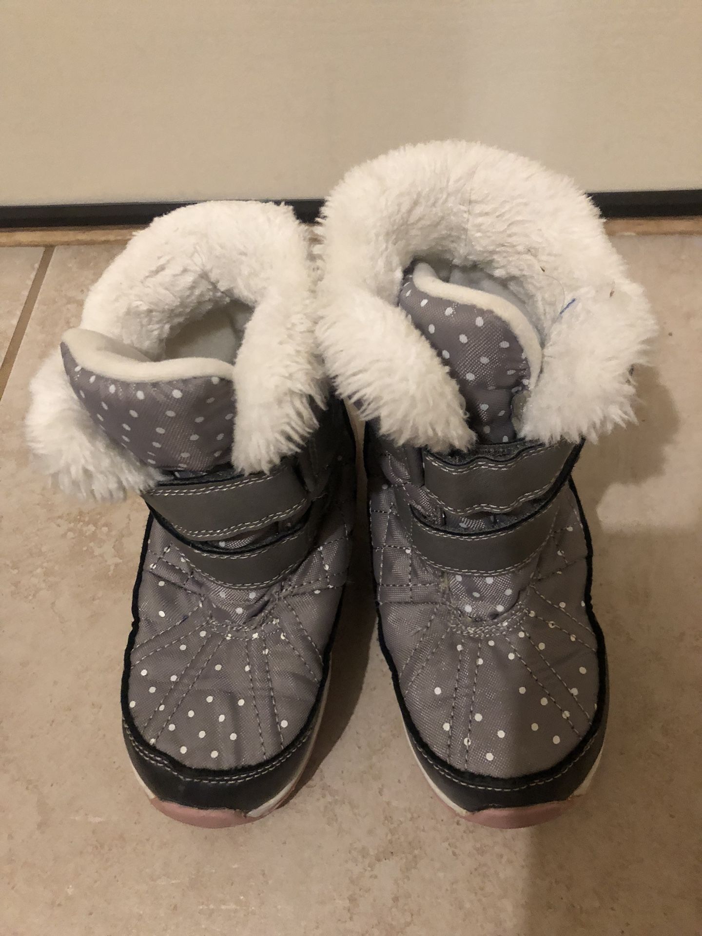 Carter’s Snow Boots Shoes Kids Size 12