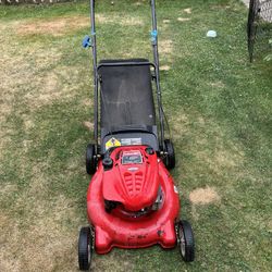 Tuned Up Troy Bilt Lawnmower 