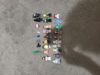 Lego Figures with attachments