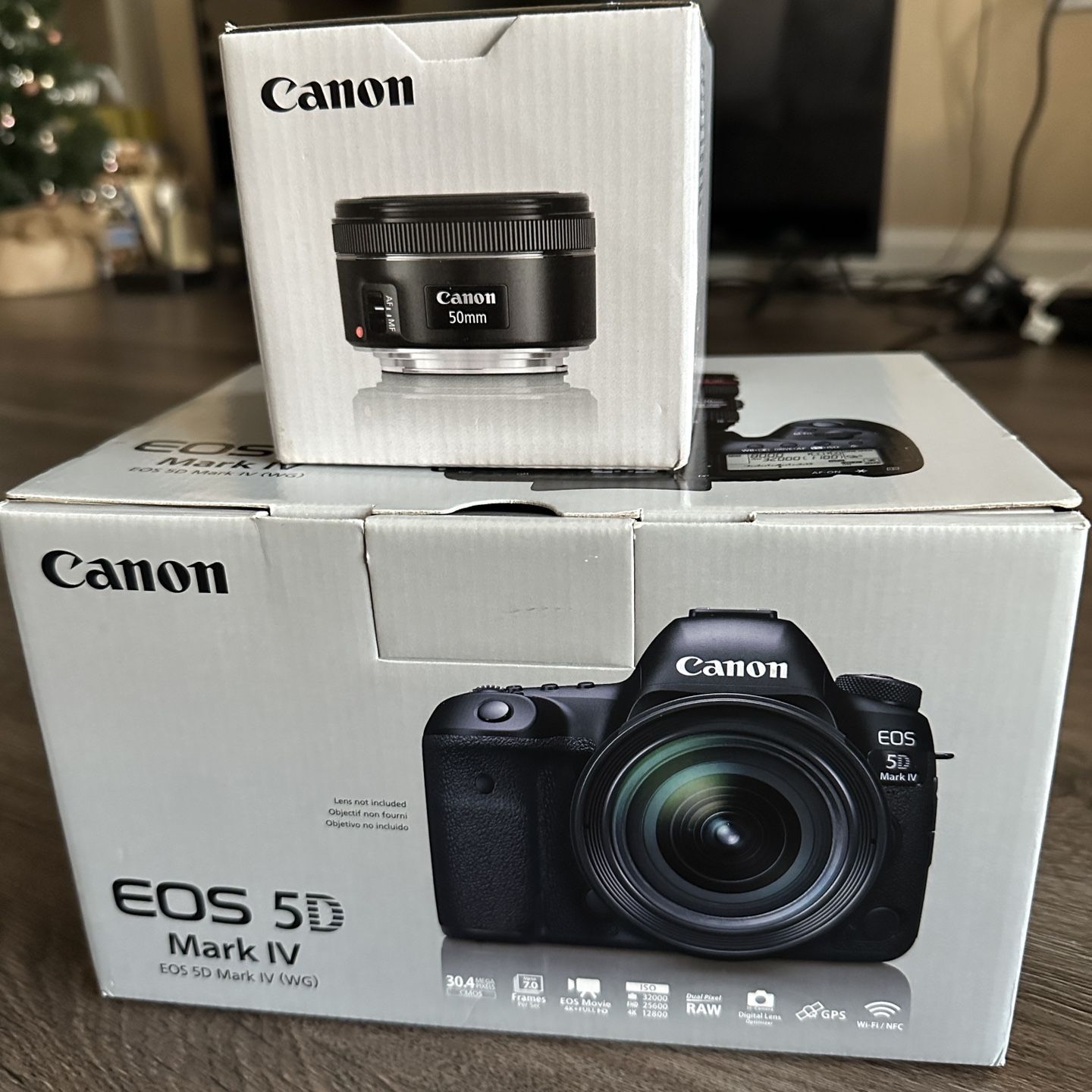 Canon 5D Mark iV & Canon EF 50 MM Lens