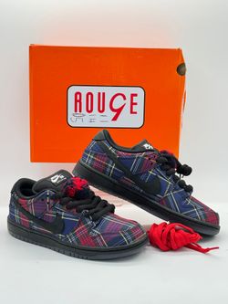 Nike SB Dunk Low Nardwuar Sneakers Plaid Multi Color
