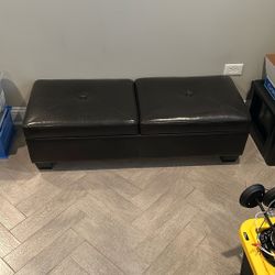 Coffee Brown Pillow And Covers Storage Unit