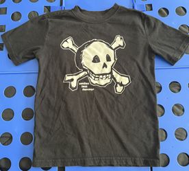 Kids Skull T-Shirt - Faded Glory S/CH (6-7)