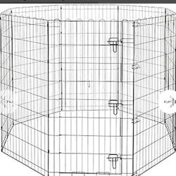 Amazon Basics Foldable Octagonal Dog Pen