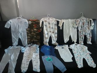 baby clothes $3 each oh $25 for all