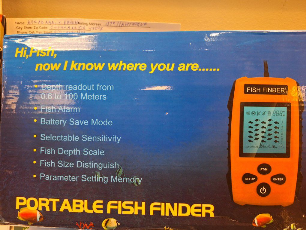 Fish Finder Brand New