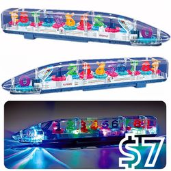 [NEW] Transparent Mechanical Gear Train (LED)