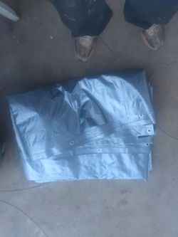Trap,grey and brown,15ft in width and 20 in length