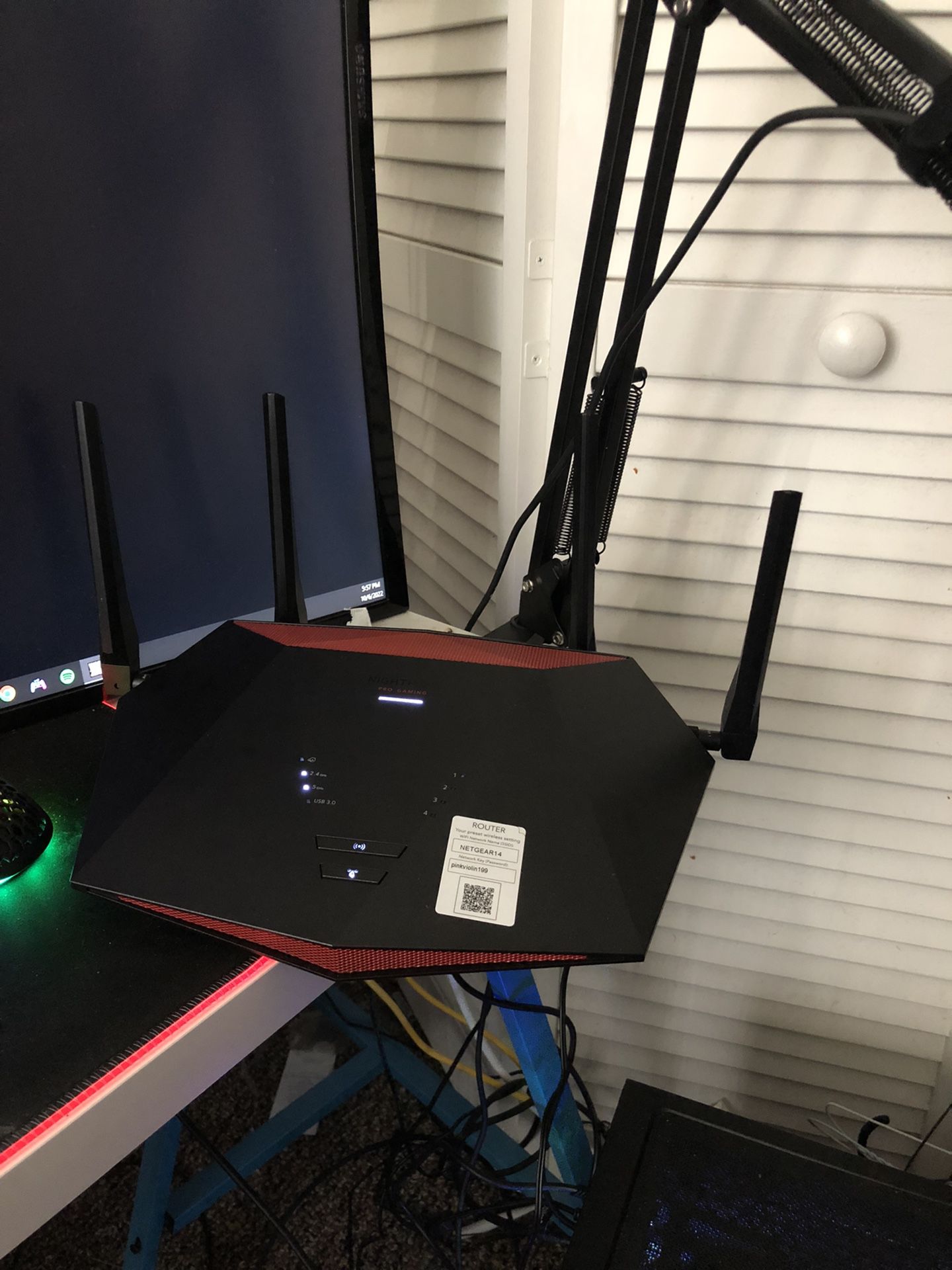 NETGEAR Nighthawk Pro Gaming WiFi Router