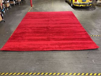 Large Safavieh Rug - Red California Shag 11' x 15'