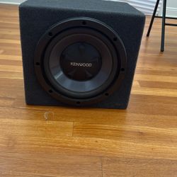 Kenwood 10 Inch Subwoofer Box