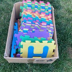 Foam Play Mat Numbers & Latters