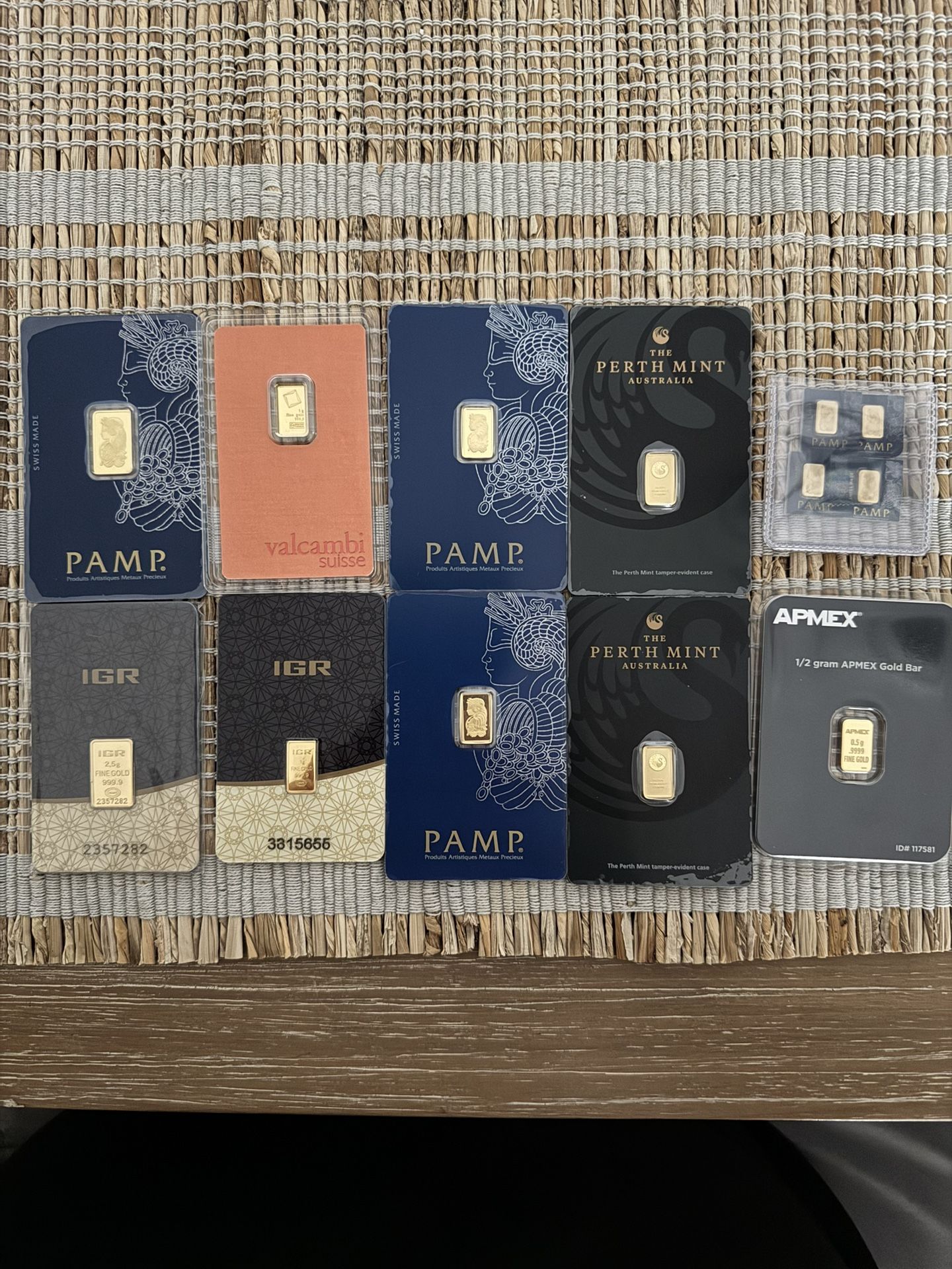 Gold Bars 9999