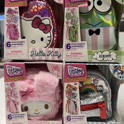 Real Littles Collectible Micro Hello Kitty and Friends Toy Backpack. New 