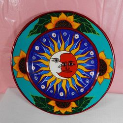 VINTAGE MEXICAN CERAMIC WALL PLATES