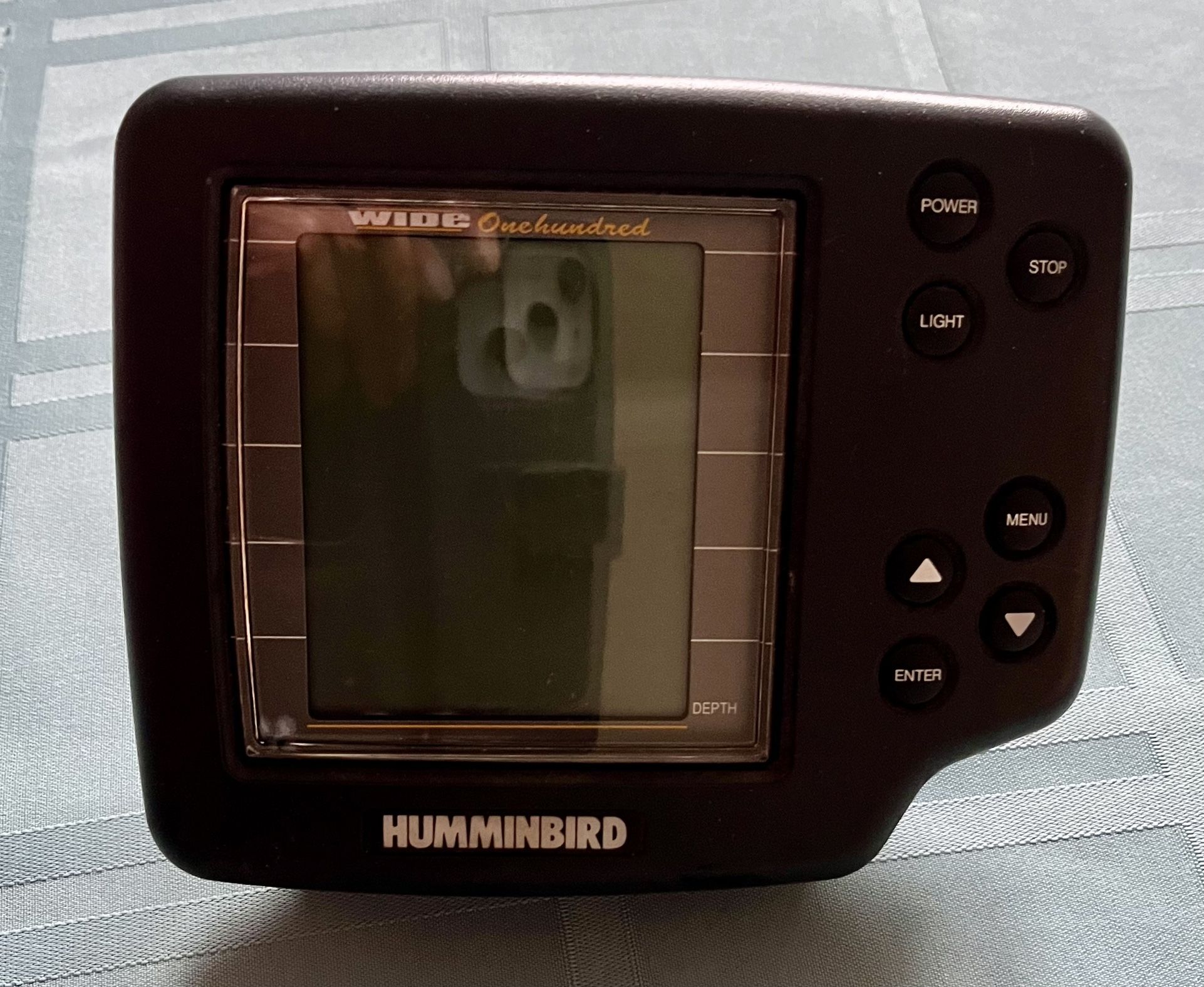 Humminbird Wide 100 Fish Finder Depth Read