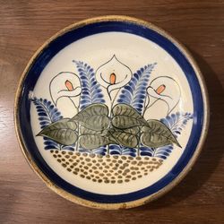 Tonala Calla lilly Plate