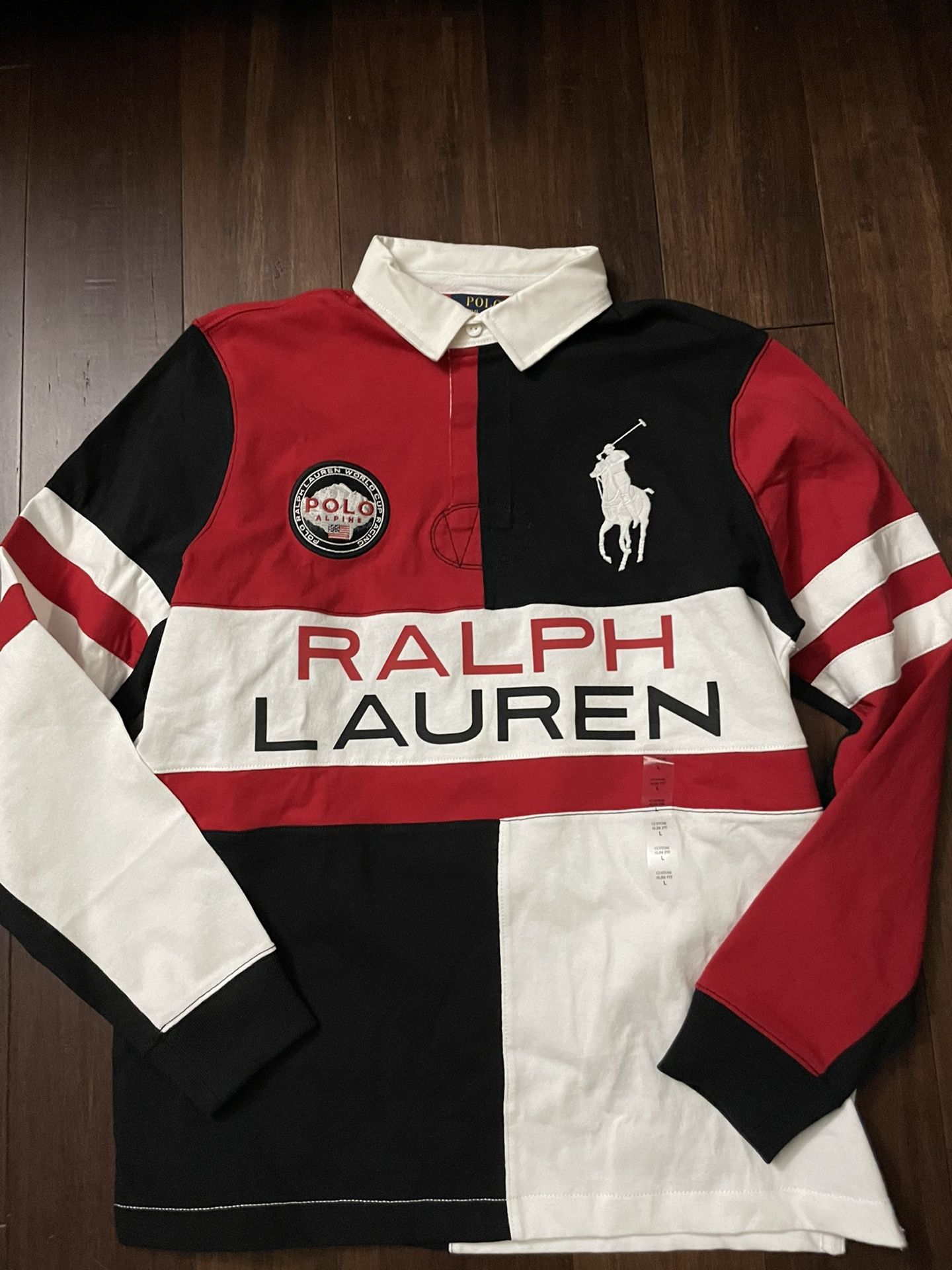 NWT MENS POLO RALPH LAUREN RUGBY SIZE XLN