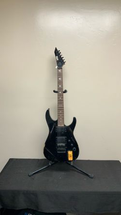 ESP Limited Edition Kirk Hammett Replica Electric Guitar (Intentional Used look and Stickers)
