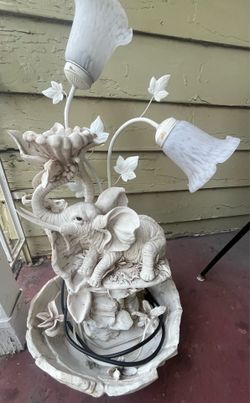 Elephant water fountain *heavy